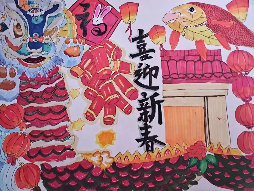 ? &ldquo;兔年吉祥 新春快樂&rdquo;&mdash;&mdash;南昌民德學(xué)校我們的節(jié)日&bull;春節(jié)手抄報評選活動
